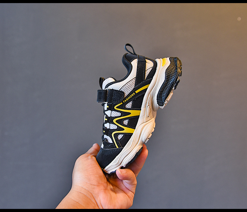 9928 Autumn New Boys' Casual Breathable Sports Girls' Korean Version Middle and Large Children's Running Student Trendy_voghion.com