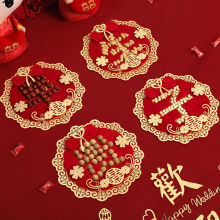 早生贵子摆件模具干果男方压床桂圆莲子结婚组合装婚房布置装饰用