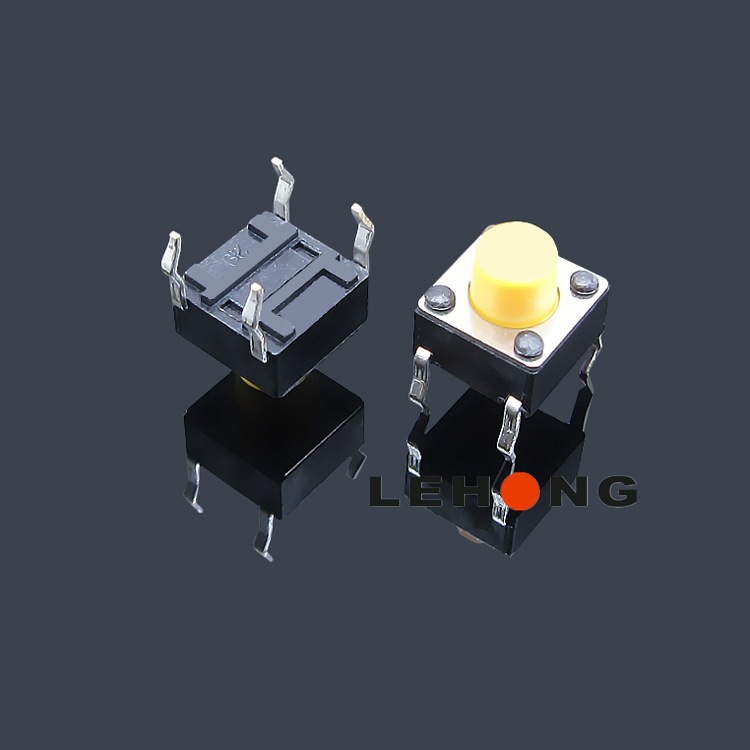 TS-S06A-01黄 (66红头)轻触开关/防水轻触/薄膜开关/按键开关