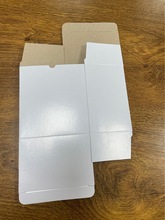 400克包装小白盒 灯泡包装盒正方形中性小白盒瓦楞纸包装盒批发
