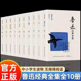678年级课外书鲁迅全集朝花夕拾且介亭杂文野草呐喊准风月谈彷徨