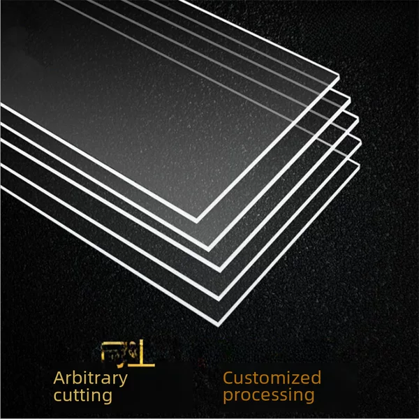 Transparent Acrylic Plate Ps Plexiglass Plate Laser Cutting Cnc Engraving Uv Printing Panel Screen Printing Processing