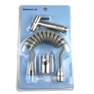 304 stainless steel Women's cleaner spray gun blister suit toilet accessory spray gun booster water gun flusher nozzle