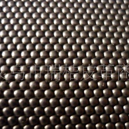 供应球纹PVC人造革蓝球纹革箱包革