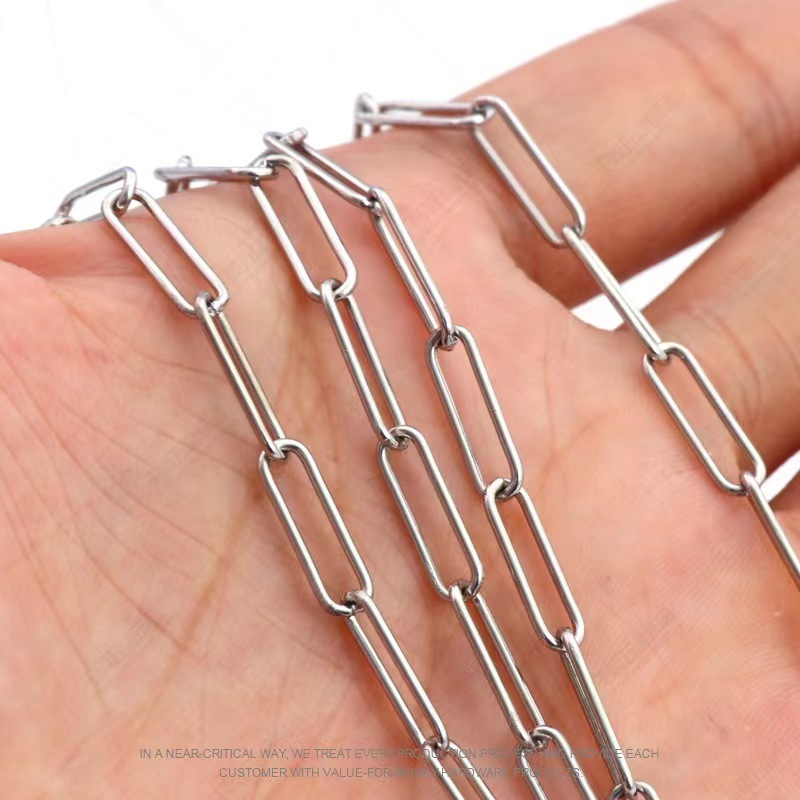 fashionable elegant necklace stainless steel