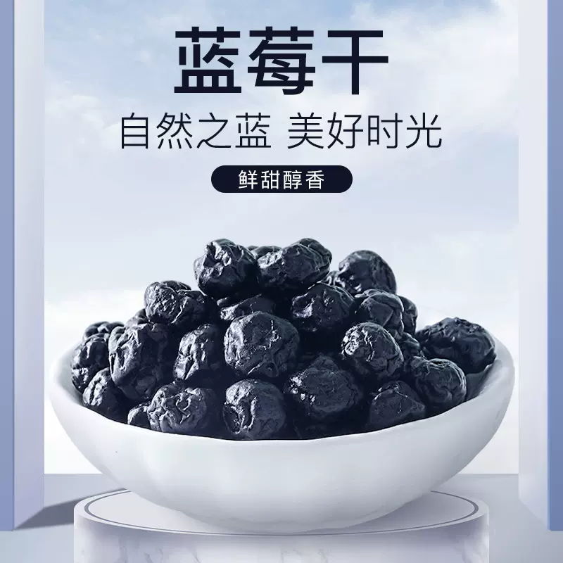 大川食品工厂蓝莓干休闲健康零食批发蜜饯果干肉质细腻一件代发