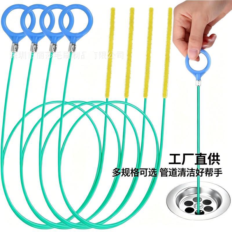 Sewer Unblocker Bathroom Hair Cleaning Hook Floor Drain Bathroom Kitchen Sink Unblocker