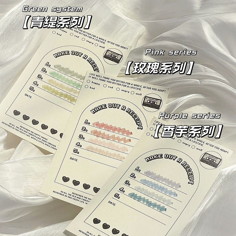 Gradiente de doble cabeza puntero de resaltador conjunto de puntero de marca de color clave de escritura de graffiti