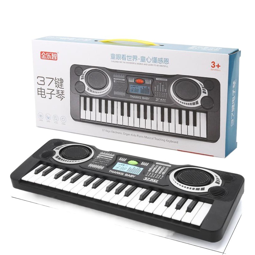 Niños multi-funcional de 37 teclas Entrada de órgano electrónico música juguete educativo instrumento musical simulación piano 61 teclado al por mayor