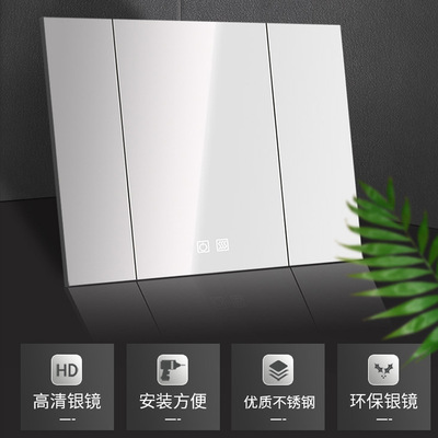 佛山厂家铝合金镜柜铝型材框架不锈钢智能镜柜门扇板柜体框架材料|ms