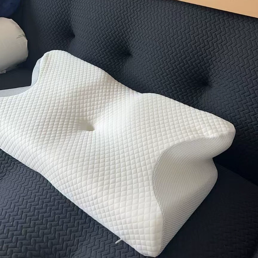 Трансграничная бабочка в форме медленного отскока Хлопок памяти Подушки для защиты шеи A Подушки для шейного отдела позвоночника