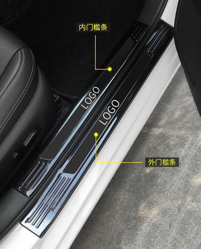 Suitable for 17-24 Mazda CX-5 Modified Door Sill Strips, Trunk Decoration, Rear Bumper, Rear Guard, Welcome Pedals