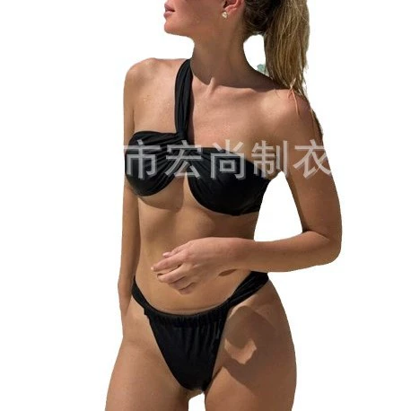 Sports split swimwear, sexy beach set, Russia, European style