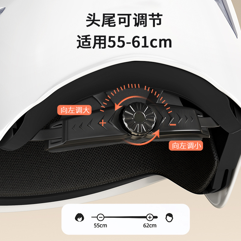 Cascos de vehículos eléctricos certificados 3C para hombres y mujeres, protector solar de verano, batería de doble lente, motocicleta, medio casco de ciclismo universal de cuatro estaciones