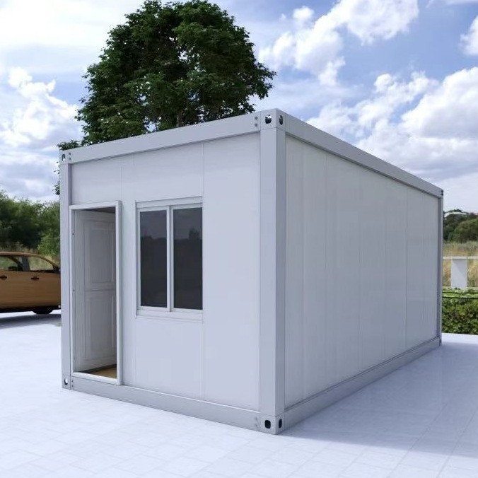 Brand New Movable House 18 Square Meters Living Room Office Mobile Exhibition Cabin Quick Assembly Container House Thermal Insulation and Moisture-Proof Container