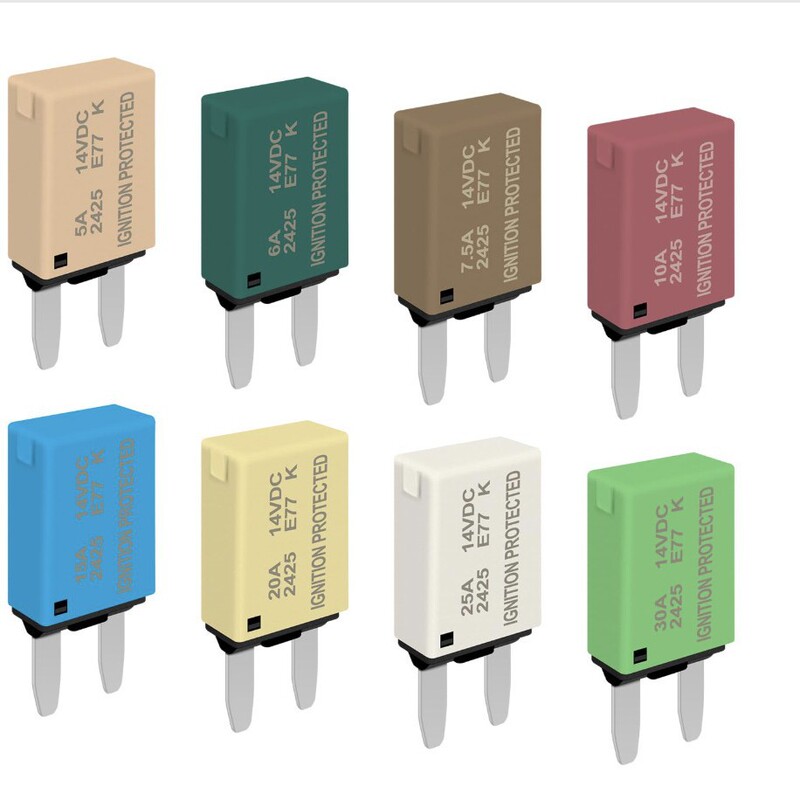 Atm Automatic Classification Kit Resettable Fuses 5A 6A 7.5A 10A 15A 20A 25A 30A Atm Automatic Classification Kit Resettable Fuses 5A 6A 7.5A 10A 15A 20A 25A 30A