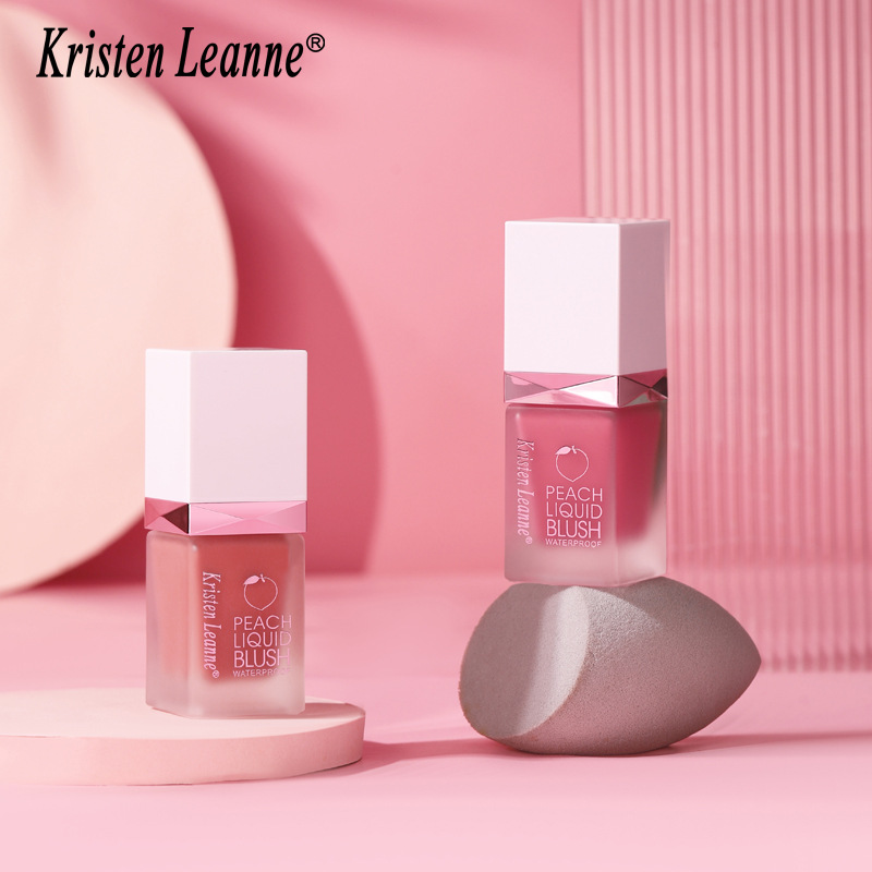 Kristen Leanne Natural Color vedelpuuder põsepuna Last Matte Velvet Delicate Rouge_voghion.com