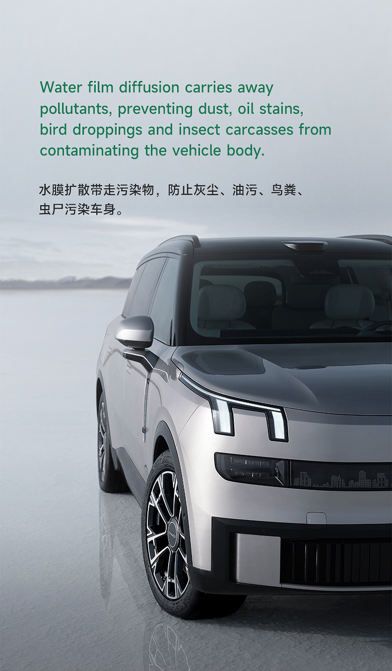 Tpu Invisible Car Cover, Car Paint Protection Film, Ppf, Self-Recovering, Anti-Scratch, Anti-Yellowing, Anti-Dirt, Transparent Protective Film