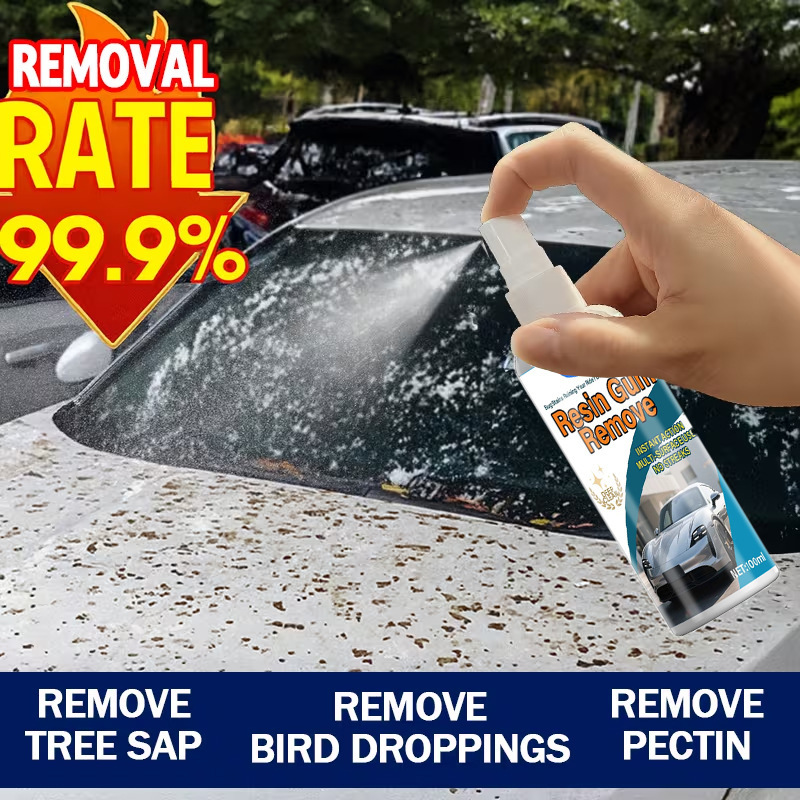 Car Insect Glue and Bird Droppings Resin Remover Spray, Easy to Use, Suitable for All Car Models, Does Not Damage the Paint Car Insect Glue and Bird Droppings Resin Remover Spray, Easy to Use, Suitable for All Car Models, Does Not Damage the Paint