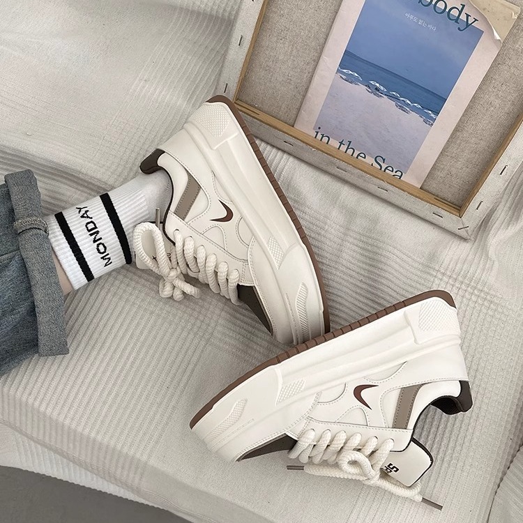 Damen Freizeitschuhe Mit Dicker Sohle Hochwertiger Herbst-look_voghion.com