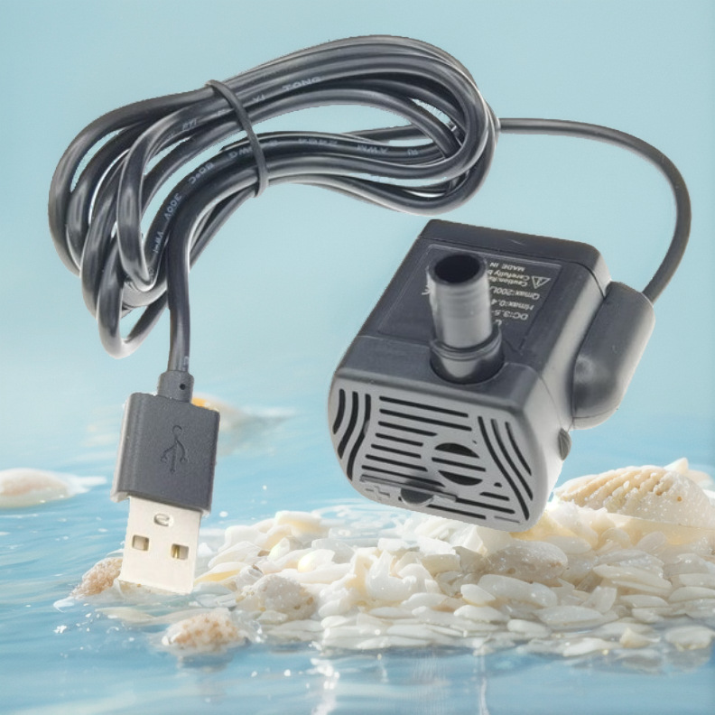 源头工厂USB-1020加湿器水泵5V直流无刷宠物水泵手机散热微型水泵|undefined