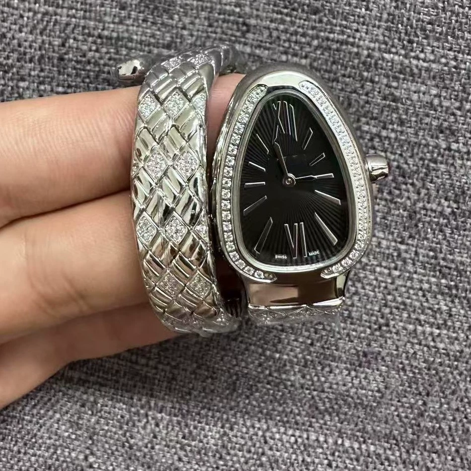 Стильные серебристые мужские часы, Швейцария
