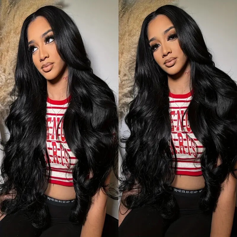 Cross-border hot-selling front lace long curly hair women's headgear European and American fashion women's big wave wig headgear wig