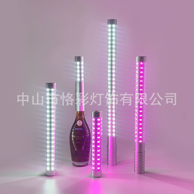 Бар шампанское сверкающее палка led зарядка скачка блеск ночной клуб ktv светится атмосфера вина