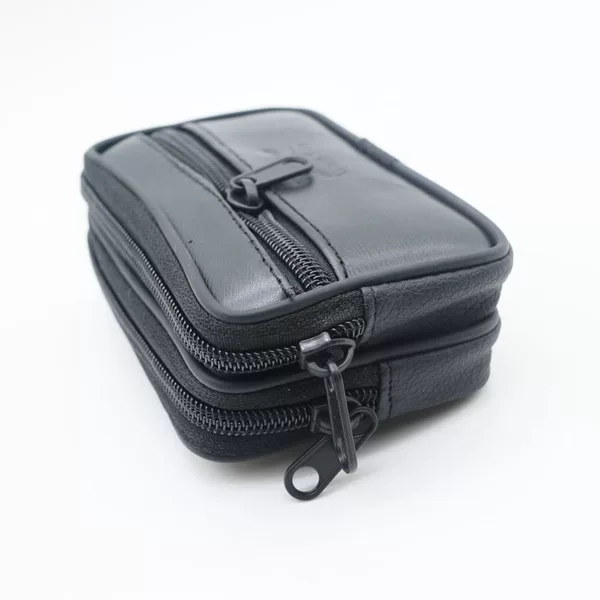 PU men's belt mobile phone bag 5-6.5 inch construction site outdoor sports leisure waist change waist bag