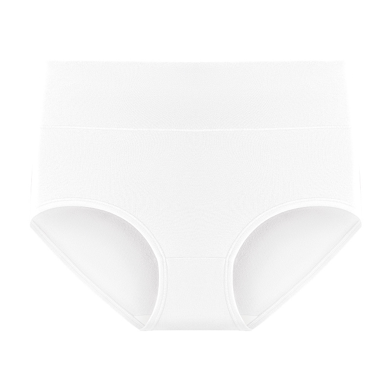 Ropa interior de mujer de algodón de cintura alta Clase A Algodón de cintura alta Algodón 7A Ropa interior de niña antibacteriana de algodón de gran tamaño