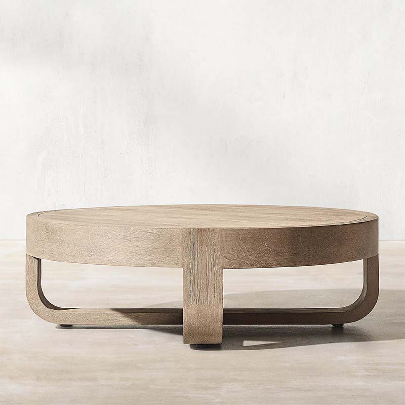 Diseñador de casa patio terraza sofá combo sala modelo sofá de madera maciza al aire libre nórdico sofá de teca al aire libre