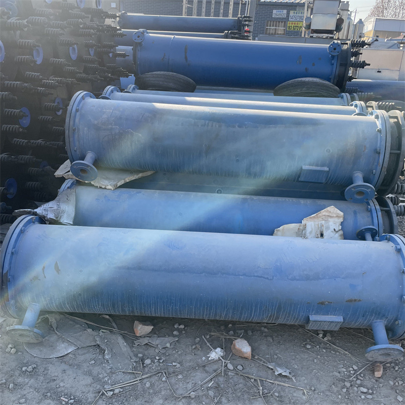 回收二手石墨冷凝器 工业换热设备 列管式换热设备