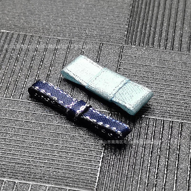 批发服装手工花仔 内衣花饰文胸鸡心胸前丝带花 缎带打结蝴蝶结