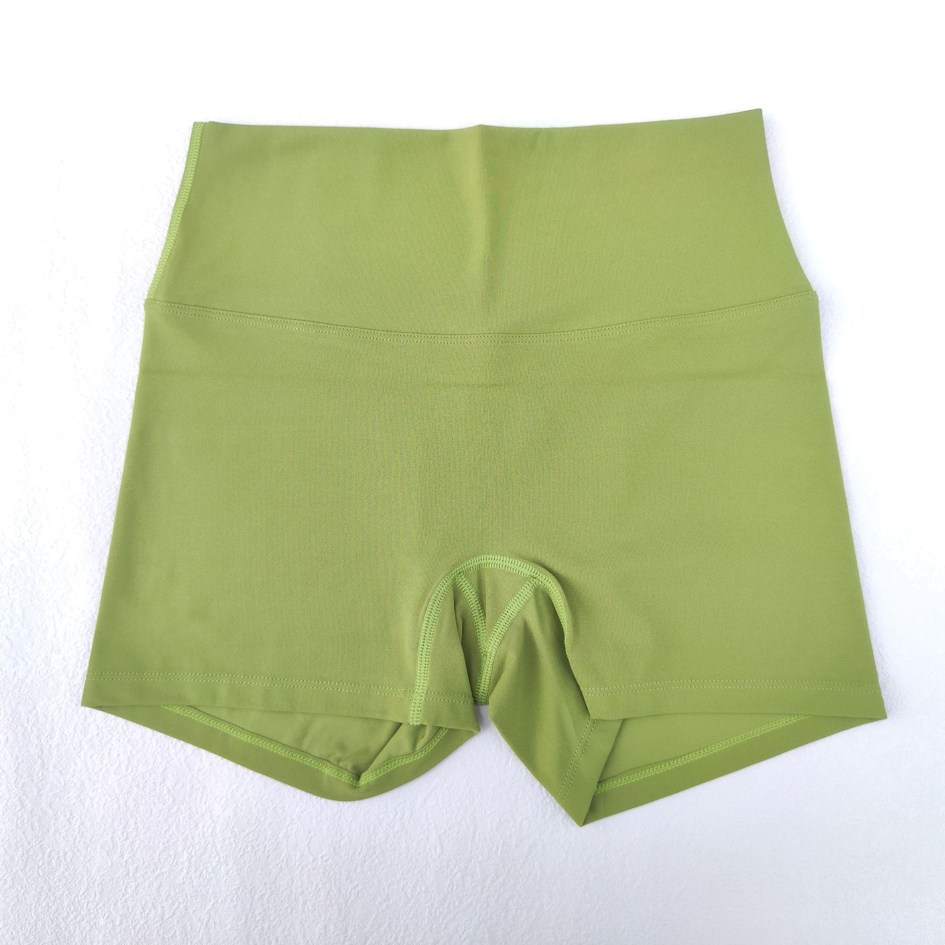Pantalones cortos de yoga de cadera de melocotón de cintura alta sexy de verano para mujer lulu