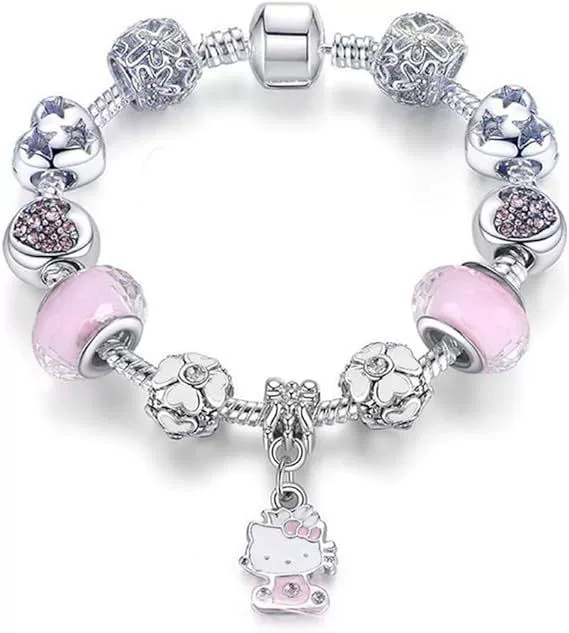 Стальная нержавеющая сталь Crystal браслет, регулируемая подвеска