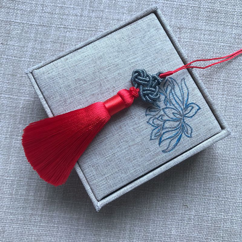 컬러 블록 레드