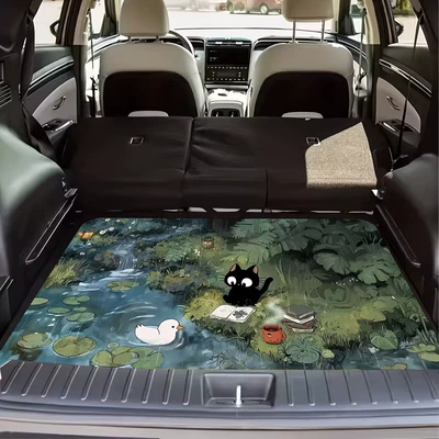 Cross-Border Square Rubber Floor Mat Avtomobil döşəmə paspasları - 2-75100