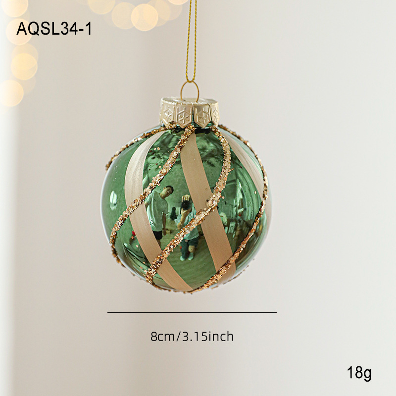 8CM Bolas de Navidad Modelo A