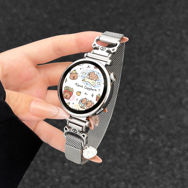 Huawei 社 gt5 新しい時計ストラップ金属磁気 watchgt4 時計チェーン 5pro 女性 gt3/2 夏に適しています|undefined