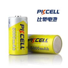 PKCELL比苛电池 2号镍氢充电电池1.2V5000mAh热水器仪器仪表电池