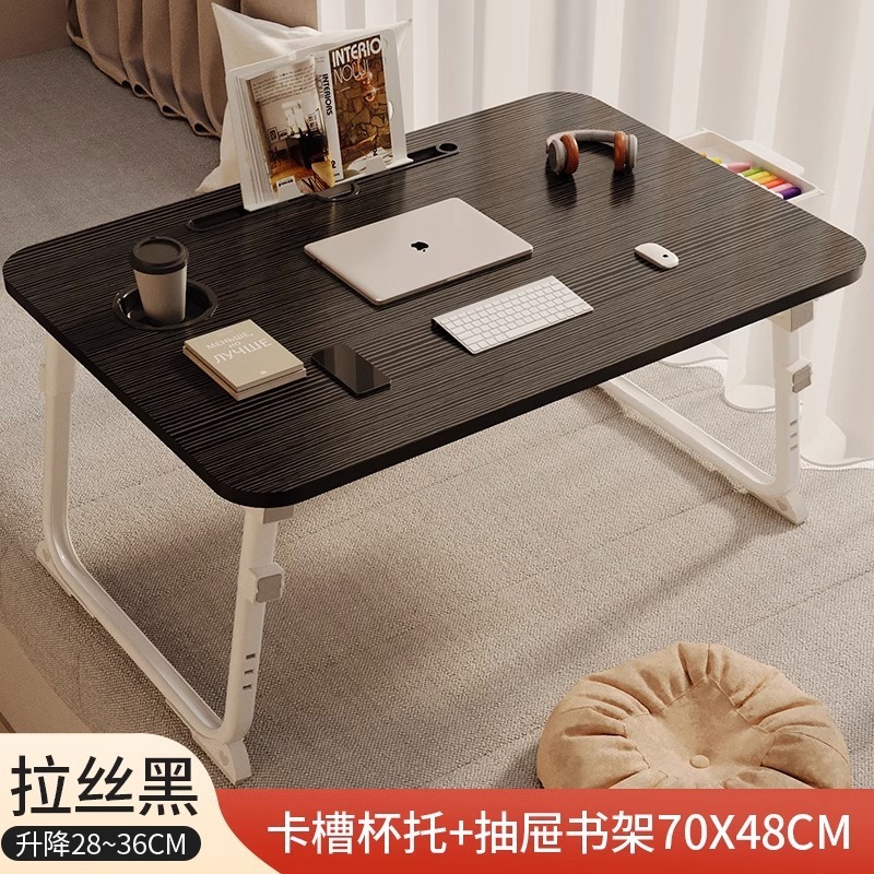 昇降式ベッド用パソコンテーブル 折りたたみ式寝室用家庭用学生用学習机 寮用学習机 高さ調節可能|undefined