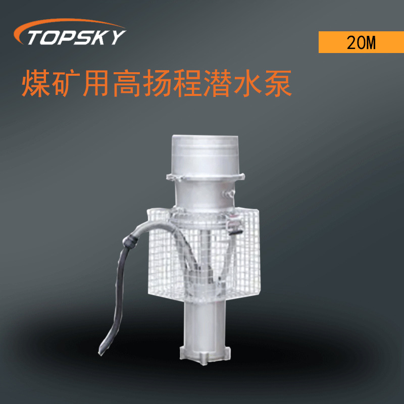 高扬程潜水泵/高扬程便携式抢险泵(20m) T5-JDCB