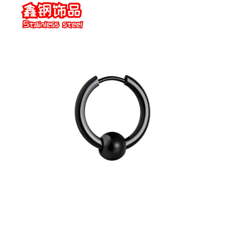 Сережки для мужчин и женщин из нержавеющей стали в стиле хип-хоп, Aliexpress, не теряются