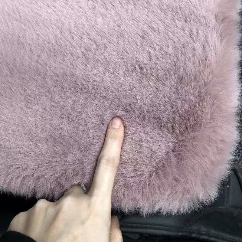 Exclusive Co-Driver Foot Mat for Girlfriend, Plush Foot Mat, Winter Warm Plush Thickened Foot Mat