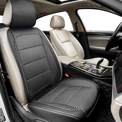 Universal seat cover Seat Cushion Pu Multi-Piece Set - 1-single-seat-cushion-1-set-of-backrest-50-x-56-x-12-cm