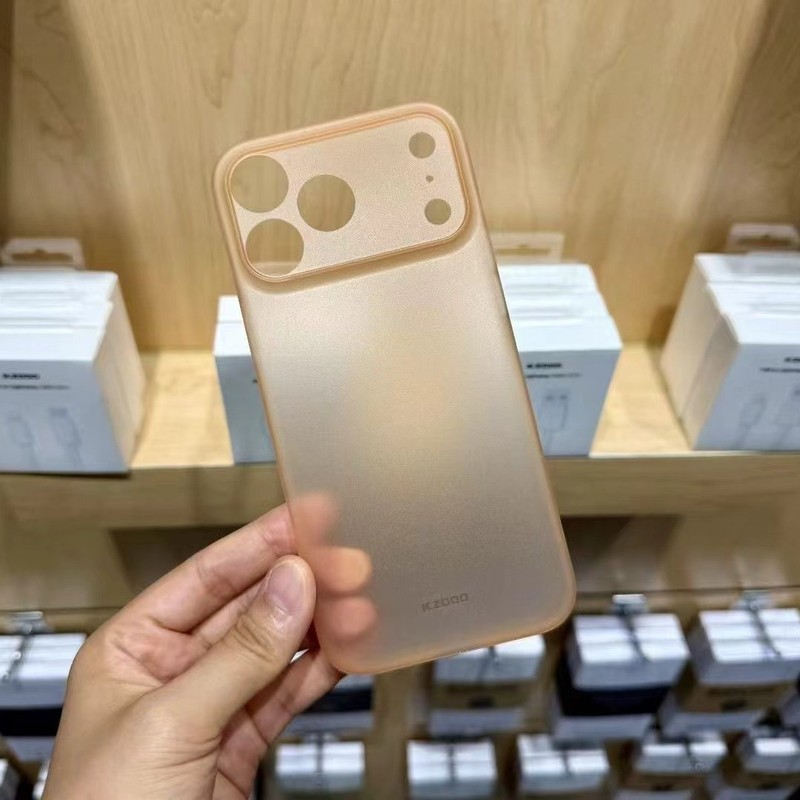 适用iPhone17promax轻薄半透雾面磨砂手机壳苹果17超薄原机PP外壳|undefined