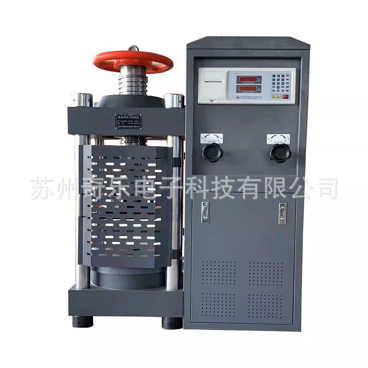 DYE2000 Type 200 тонн цифровой дисплей цементный резиновый песок противотрезает машина для испытания бетона под давлением