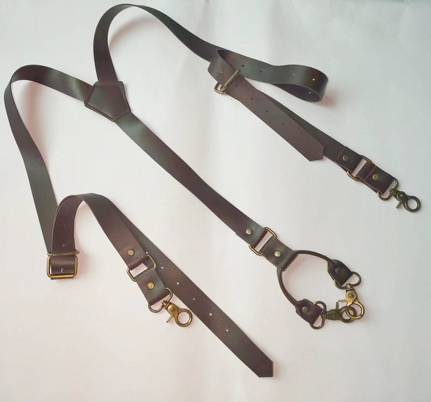 Marrón cuatro ganchos M-5_1