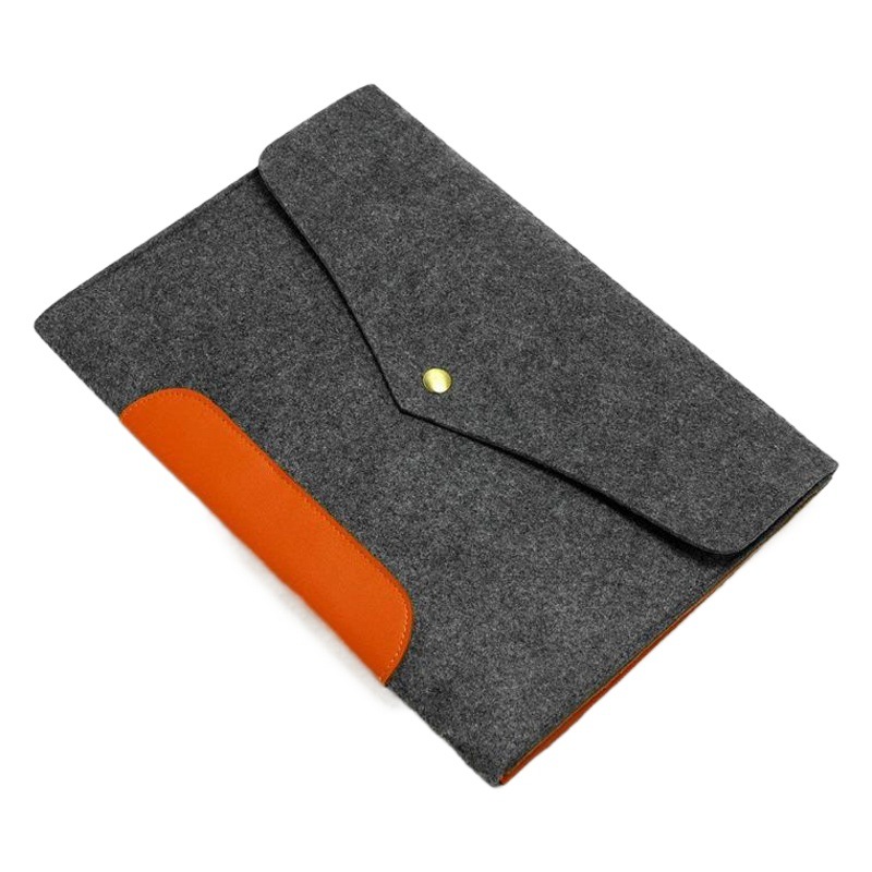 Computer protective cover_felt tablet computer protective cover hand-held notebook liner bag custom printable logo