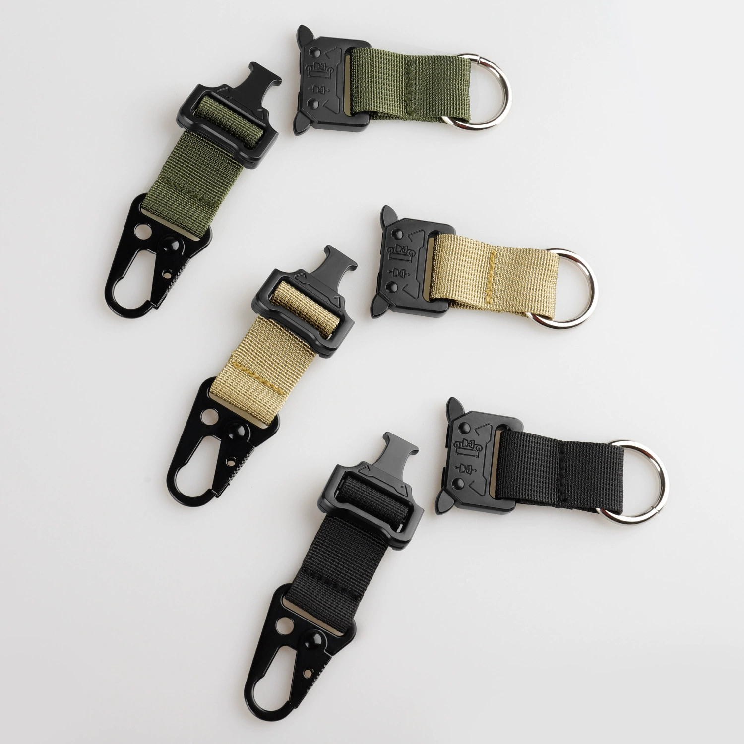 Tactics glasses with clasp, travel backpack, universal climbing keychain